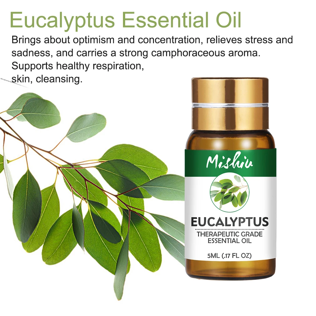 Mishiu 5ML Eucalyptus Essential Help Alleviate Nervous,Calm Mind Reflection 100% Pure Water-soluble Flower Fruit Essential Oil
Mishiu 5ML Eucalyptus Essential Help Alleviate Nervous,Calm Mind Reflection 100% Pure Water-soluble Flower Fruit Essential Oil