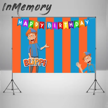 Blippi Youtube Backdrop Birthday Party Banner boys Background Party Theme Photocall photo studio
Blippi Youtube Backdrop Birthday Party Banner boys Background Party Theme Photocall photo studio