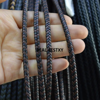 5m/lot approx: 5*4mm black brown braid leather Beading Cord Beading Wire Handcraft Accessory for bracelet & necklace leather
5m/lot approx: 5*4mm black brown braid leather Beading Cord Beading Wire Handcraft Accessory for bracelet & necklace leather