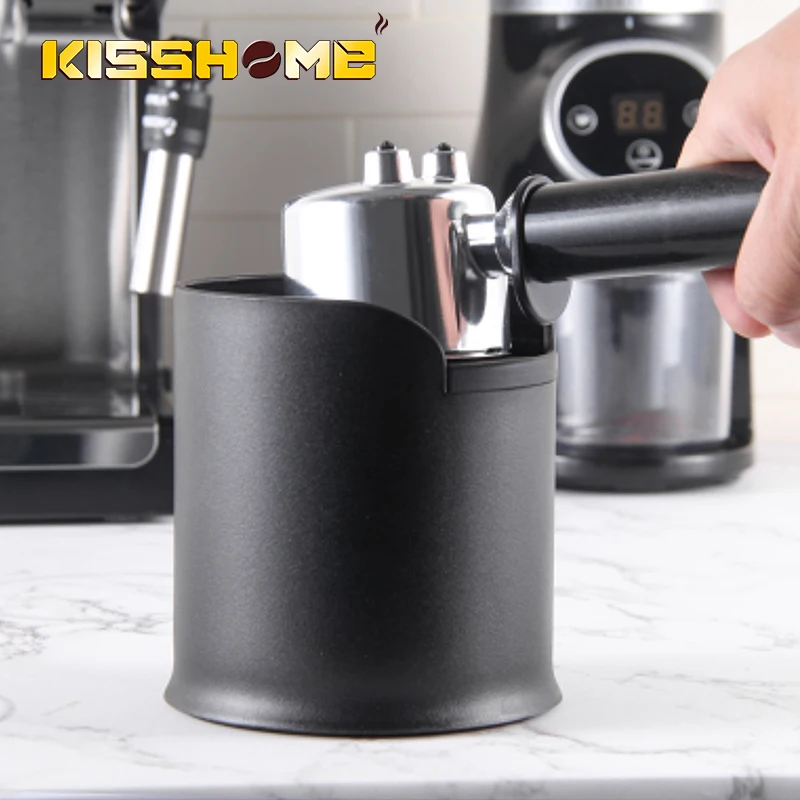 Espresso Knock Box Anti-Slip Durable Barista Style Coffee Knock Box Container Coffee Grind Shock-Absorbent Dump Bin Waste Bin
Espresso Knock Box Anti-Slip Durable Barista Style Coffee Knock Box Container Coffee Grind Shock-Absorbent Dump Bin Waste Bin