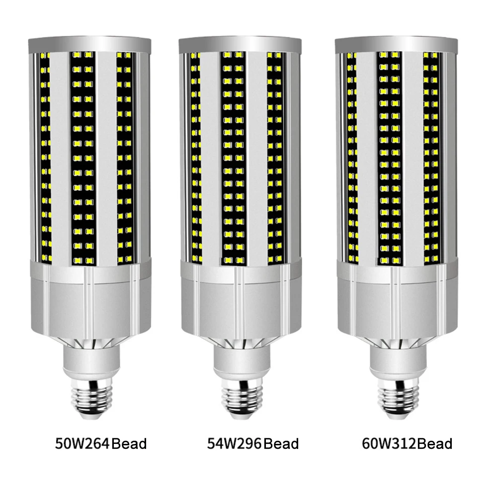 50W 54W 60W Super Bright Corn LED Light Bulb with E27 Large Mogul Base Adapter for Commercial Ceiling Lighting Durable
50W 54W 60W Super Bright Corn LED Light Bulb with E27 Large Mogul Base Adapter for Commercial Ceiling Lighting Durable