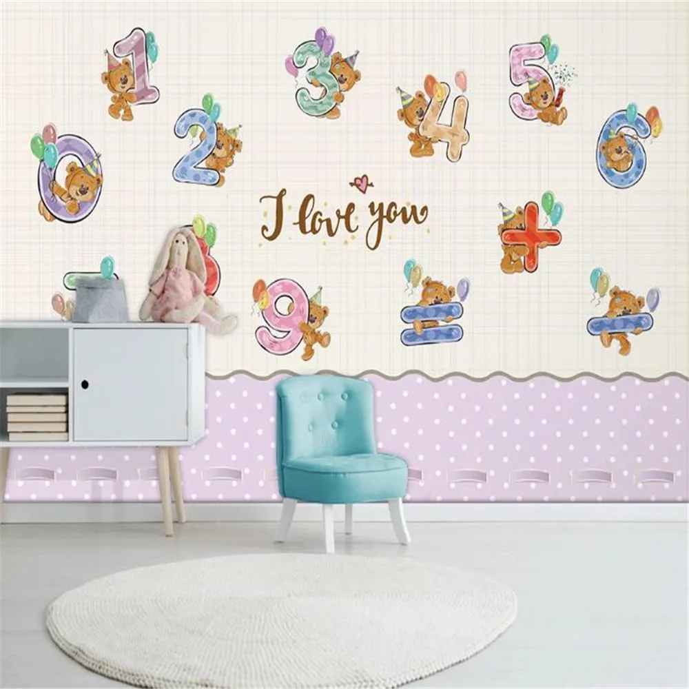 milofi factory custom wallpaper mural 3D modern bear digital wall protection children's room background wall
milofi factory custom wallpaper mural 3D modern bear digital wall protection children's room background wall