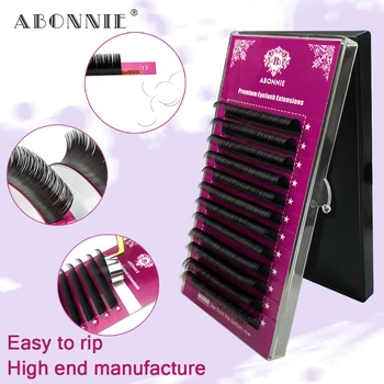 Abonnie Faux Mink Eyelash Extension 0.03mm B/C/D Curl Natural and Soft Premium Volume Lash Individual Eyelashes 8-15mm
Abonnie Faux Mink Eyelash Extension 0.03mm B/C/D Curl Natural and Soft Premium Volume Lash Individual Eyelashes 8-15mm