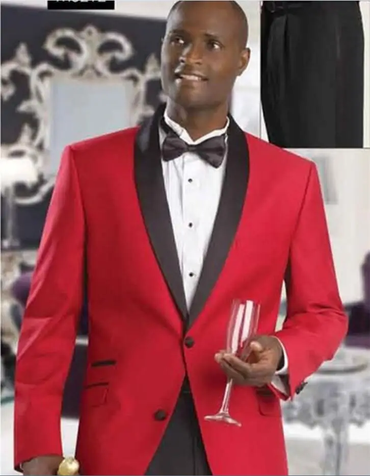 Classice Design Red Men Suit GroomsmenBest Men Wedding Tuxedos Tailored Prom Party Suits Vestidos (Jacket+Pants+BowTie)
Classice Design Red Men Suit GroomsmenBest Men Wedding Tuxedos Tailored Prom Party Suits Vestidos (Jacket+Pants+BowTie)