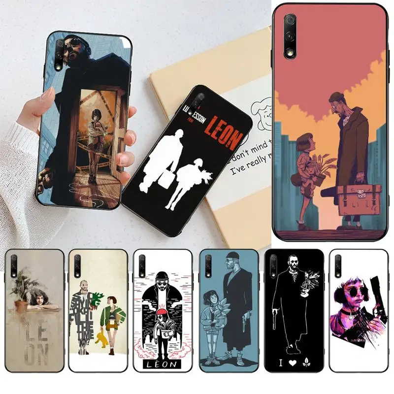 Роскошный чехол для телефона PENGHUWAN Leon Uncle Girl с уникальным дизайном Huawei Honor 30 20 10 9 8 8x