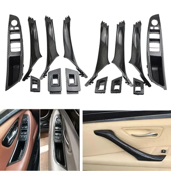 LHD RHD Interior Door Carbon Fiber Pull Handle Window Switch Panel Set for BMW 5 Series F10 F11 F18 520i 523i 525i 528i 535i
LHD RHD Interior Door Carbon Fiber Pull Handle Window Switch Panel Set for BMW 5 Series F10 F11 F18 520i 523i 525i 528i 535i