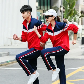 Spring Men Women Kid Sportswear Stripe Printed Zip Up Jacket Sweatshirt+pant Running Jogger Fitness Outfit Casual Set Sport Suit
Spring Men Women Kid Sportswear Stripe Printed Zip Up Jacket Sweatshirt+pant Running Jogger Fitness Outfit Casual Set Sport Suit
