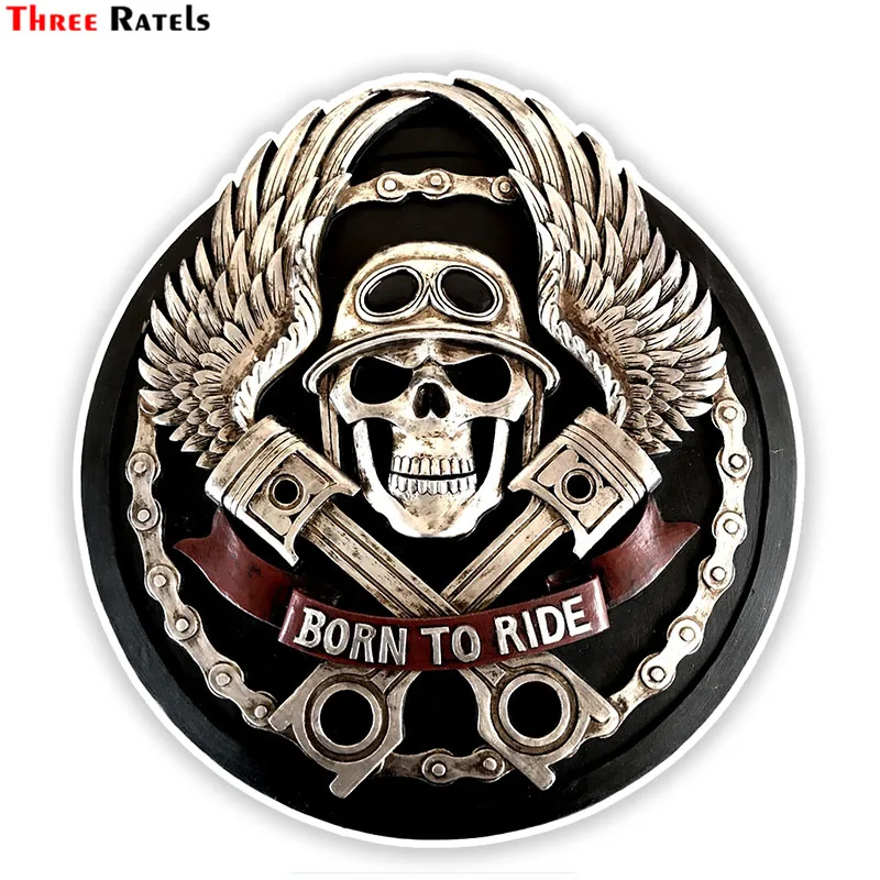 Three ratels FTC-782# 14X14.9CM Skull Car Sticker motorcycle Decal Car Accessories styling for car
Three ratels FTC-782# 14X14.9CM Skull Car Sticker motorcycle Decal Car Accessories styling for car