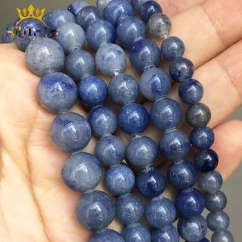 Natural Stone Beads Blue Aventurine Round Loose Spacer Beads For Jewelry Making DIY Bracelet Earrings Accessories 15'' 6/8/10mm
Natural Stone Beads Blue Aventurine Round Loose Spacer Beads For Jewelry Making DIY Bracelet Earrings Accessories 15'' 6/8/10mm