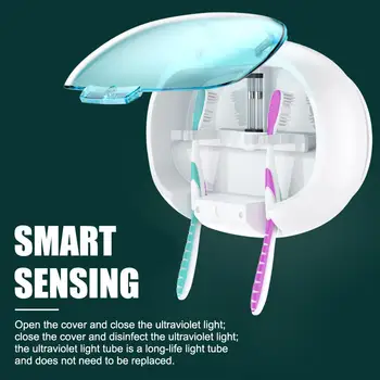 UV-C Fashion Portable Toothbrush Sterilizer Toothbrush Disinfection Sterilizer Sanitizer Uv Bathroom Lights Business Home
UV-C Fashion Portable Toothbrush Sterilizer Toothbrush Disinfection Sterilizer Sanitizer Uv Bathroom Lights Business Home