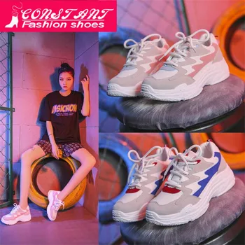 New 2019 spring fashion women's casual shoes suede women's shoes sports shoes women's white sports shoes Chaussure Femme
New 2019 spring fashion women's casual shoes suede women's shoes sports shoes women's white sports shoes Chaussure Femme