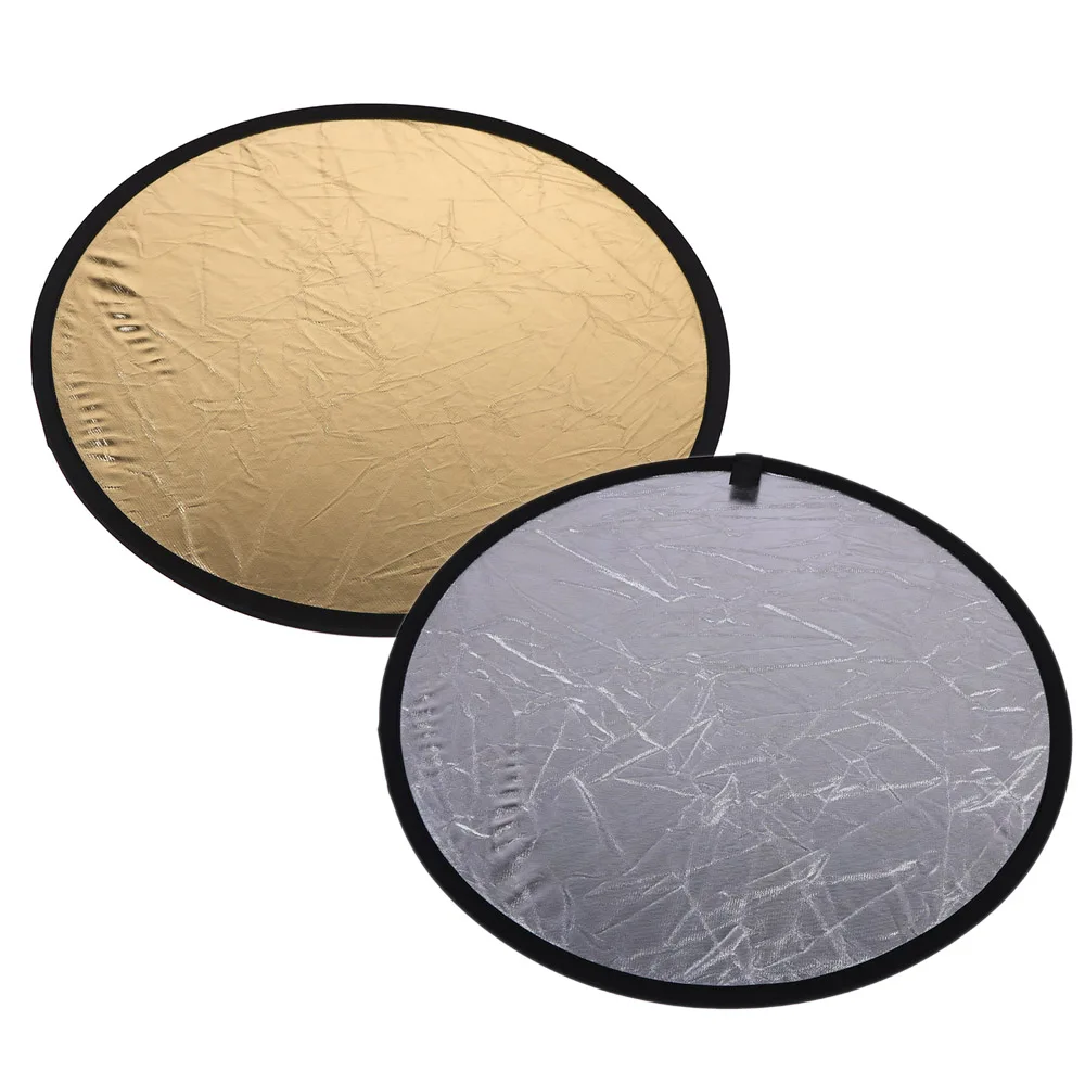 Andoer 24" 60cm 2 in 1 Portable Round Light Reflector Collapsible Photography for Studio Multi Photo Disc Portrait Photography
Andoer 24" 60cm 2 in 1 Portable Round Light Reflector Collapsible Photography for Studio Multi Photo Disc Portrait Photography