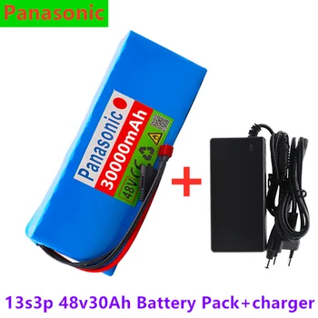 Panasonic lithium battery 48v 30Ah 1000w 13S3P Lithium ion Battery Pack 54.6v E-bike Electric bicycle Scooter with BMS+ charger 
Panasonic lithium battery 48v 30Ah 1000w 13S3P Lithium ion Battery Pack 54.6v E-bike Electric bicycle Scooter with BMS+ charger