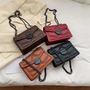 Women bags new fashion messenger bag rivet shoulder chain small square bag women bags
Women bags new fashion messenger bag rivet shoulder chain small square bag women bags