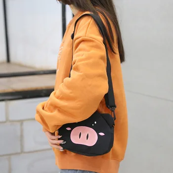 1 Pcs Women Shoulder Crossbody Bag Cute Pig Shape Canvas Zipper for Mobile Phone EIG88
1 Pcs Women Shoulder Crossbody Bag Cute Pig Shape Canvas Zipper for Mobile Phone EIG88