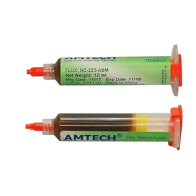 

100% Original AMTECH-NSM-223-UV 10ml SMT / SMD BGA Soldering Solder Flux Paste For PCB Rework Reballing Welding Repair Tools