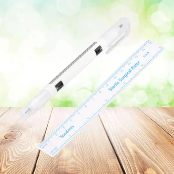 2pcs Eyebrow Marker Pen Portable Durable Manual Double Ended Tattoo Pen with Ruler for Embroidered 
2pcs Eyebrow Marker Pen Portable Durable Manual Double Ended Tattoo Pen with Ruler for Embroidered