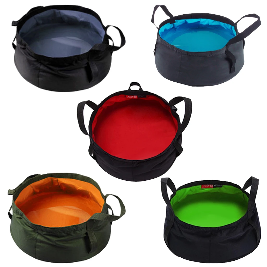 Outdoor Water Bucket Pail Water Container Foldable Water Bag 8.5L for Fishing Camping Travel Hiking Beach Outdoor Water Bucket Pail Water Container Foldable Water Bag 8.5L for Fishing Camping Travel Hiking Beach