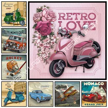 DIY Diamond Painting Retro Love Cars Picture Of Rhinestone Art 5D Diamond Embroidery Full Square/Round Drill Diamond Mosaic Kit
DIY Diamond Painting Retro Love Cars Picture Of Rhinestone Art 5D Diamond Embroidery Full Square/Round Drill Diamond Mosaic Kit