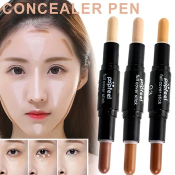 Double-ended Concealer Stick 2 in 1 Contour Profile Highlighter Pen for Facial Makeup KG66
Double-ended Concealer Stick 2 in 1 Contour Profile Highlighter Pen for Facial Makeup KG66