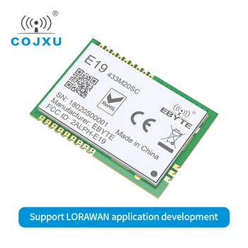 SX1278 LORaWAN Lora Wireless Module SPI E19-433M20SC Long Range Transmitter and Receiver 433mhz Data Communication Stamp hole
SX1278 LORaWAN Lora Wireless Module SPI E19-433M20SC Long Range Transmitter and Receiver 433mhz Data Communication Stamp hole