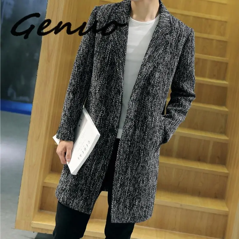 Genuo 2019 Hot Sale Winter Fashion Men Wool Blends Cashmere Coat Long Section Woolen Coat Men Loose Casual Trench Jacets 6XL 5XL
Genuo 2019 Hot Sale Winter Fashion Men Wool Blends Cashmere Coat Long Section Woolen Coat Men Loose Casual Trench Jacets 6XL 5XL