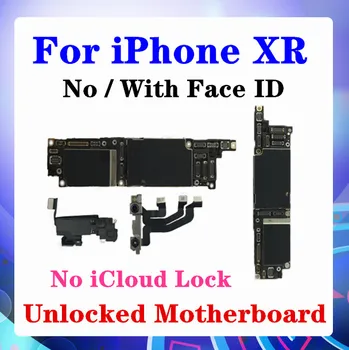 For iPhone XR Motherboard With/Without Face ID Unlocked Free iCloud IOS Update Logic Board With Full Chips SIM Support 4G LTE
For iPhone XR Motherboard With/Without Face ID Unlocked Free iCloud IOS Update Logic Board With Full Chips SIM Support 4G LTE