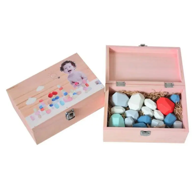 1set Wooden Colored Stones 16Pcs Children Wooden Colored Stone Stacking Game Building Block Kids Creative Educational Toys
1set Wooden Colored Stones 16Pcs Children Wooden Colored Stone Stacking Game Building Block Kids Creative Educational Toys
