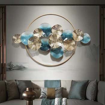 Modern Wrought Iron Wall Hanging Round Shape Crafts Decoration Home Livingroom 3D Wall Sticker Sofa Background Metal Mural Decor
Modern Wrought Iron Wall Hanging Round Shape Crafts Decoration Home Livingroom 3D Wall Sticker Sofa Background Metal Mural Decor
