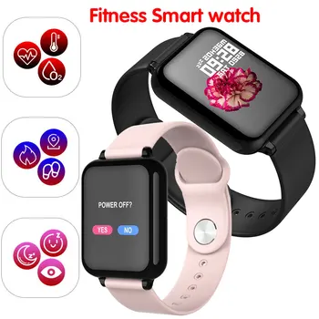 Men Women Fashion Sport Fitness Smart watch Bracelet Heart Rate Monitor Waterproof Blood Pressure SmartWatch For IOS And Android
Men Women Fashion Sport Fitness Smart watch Bracelet Heart Rate Monitor Waterproof Blood Pressure SmartWatch For IOS And Android