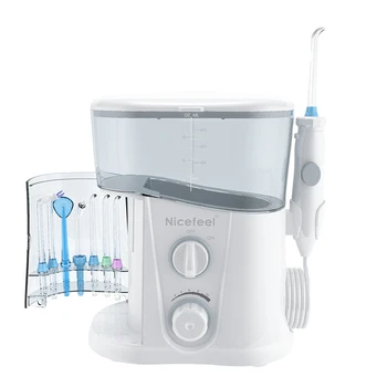 Nicefeel Water Flosser Oral Irrigator Teeth Cleaner 1000ML Big Water Tank with 7 Multifunctional Tips EU Plug
Nicefeel Water Flosser Oral Irrigator Teeth Cleaner 1000ML Big Water Tank with 7 Multifunctional Tips EU Plug