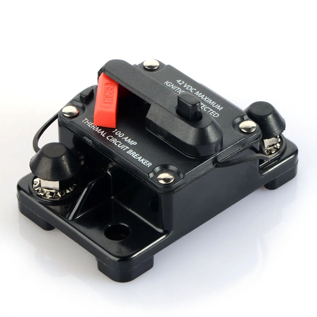 100A Manual Reset Button Switch waterproof circuit breaker blade automatic fuse circuit breaker Vehicles, Winches, Yachts
100A Manual Reset Button Switch waterproof circuit breaker blade automatic fuse circuit breaker Vehicles, Winches, Yachts