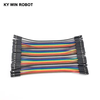 40pcs dupont cable jumper wire dupont line female to female dupont line 10cm 2.54MM 1P for arduino DIY KIT 
40pcs dupont cable jumper wire dupont line female to female dupont line 10cm 2.54MM 1P for arduino DIY KIT
