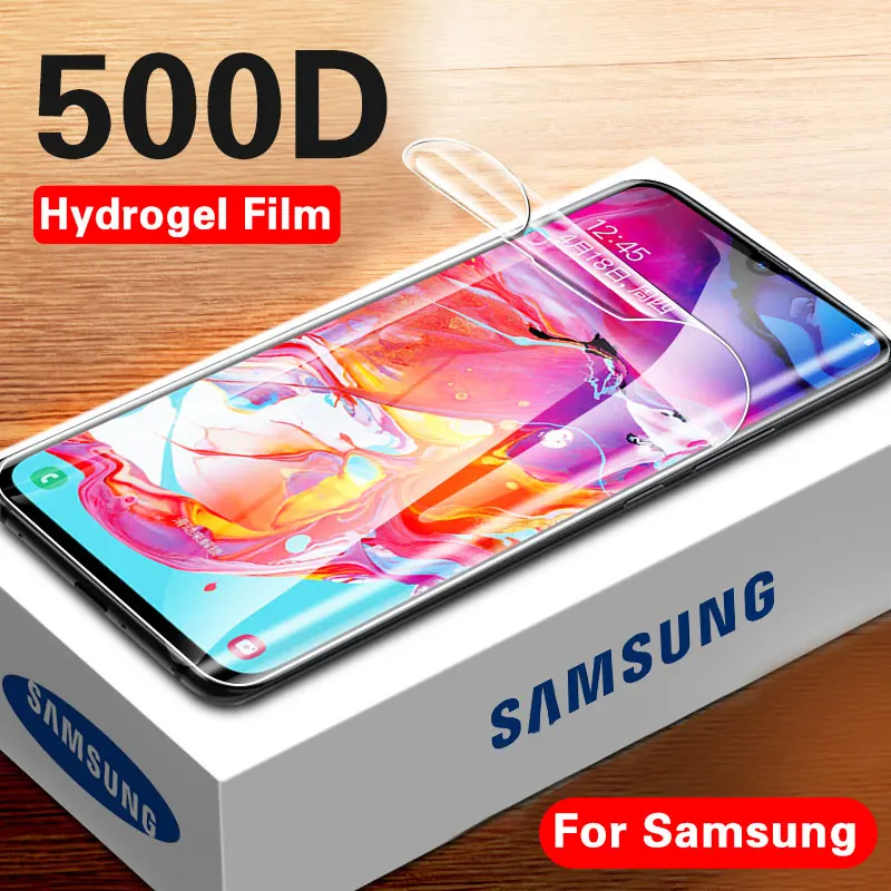 500D Full Cover Screen Protector on for Samsung galaxy A50 A70 A30 A10 A20 Protective Hydrogel Film S8 S9 S10 Plus S10e No Glass
500D Full Cover Screen Protector on for Samsung galaxy A50 A70 A30 A10 A20 Protective Hydrogel Film S8 S9 S10 Plus S10e No Glass