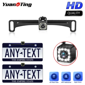 YuanTing Rear View Reversing Auto 170 Wide Angle 12 LED Lights Night Vision Waterproof Universal Car Backup Camera License Plate
YuanTing Rear View Reversing Auto 170 Wide Angle 12 LED Lights Night Vision Waterproof Universal Car Backup Camera License Plate