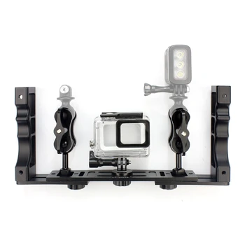 CNC Diving Aluminum Handheld Handle Hand Grip Stabilizer Rig Underwater Scuba Diving Stabilizer Tray Mount
CNC Diving Aluminum Handheld Handle Hand Grip Stabilizer Rig Underwater Scuba Diving Stabilizer Tray Mount