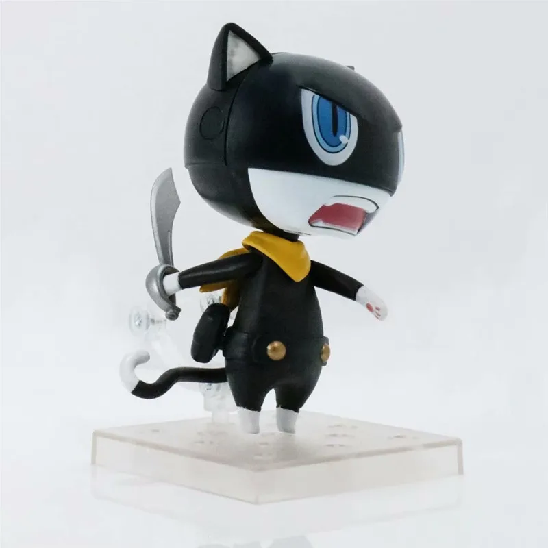 10cm 793 Persona 5 Morgana PVC Action Figure Model Toys Anime Morgana Black Cat Figuras Dolls Brinquedos Cosplay Gift (4)
