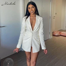Macheda Hidden Breasted Blazer Jacket Women Long Sleeve Solid Color Jacket Autumn Elegant Tops Office Lady Slim Suit Outerwear
Macheda Hidden Breasted Blazer Jacket Women Long Sleeve Solid Color Jacket Autumn Elegant Tops Office Lady Slim Suit Outerwear