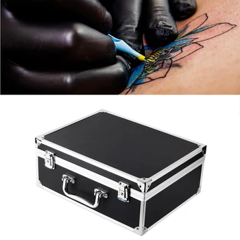 Large Capacity Tattoo Machine Case Carrying Storage with Lock Storing Tattooing Accessories Aluminum Alloy Tattoo Supply Case
Large Capacity Tattoo Machine Case Carrying Storage with Lock Storing Tattooing Accessories Aluminum Alloy Tattoo Supply Case
