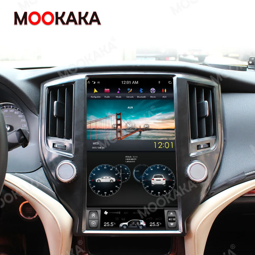 4G 64G Tesla Vertical Screen For Toyota Crown 2014 Android 9.0 Car Multimedia Player GPS Audio NAVIGATION Radio Stereo Head Unit
4G 64G Tesla Vertical Screen For Toyota Crown 2014 Android 9.0 Car Multimedia Player GPS Audio NAVIGATION Radio Stereo Head Unit