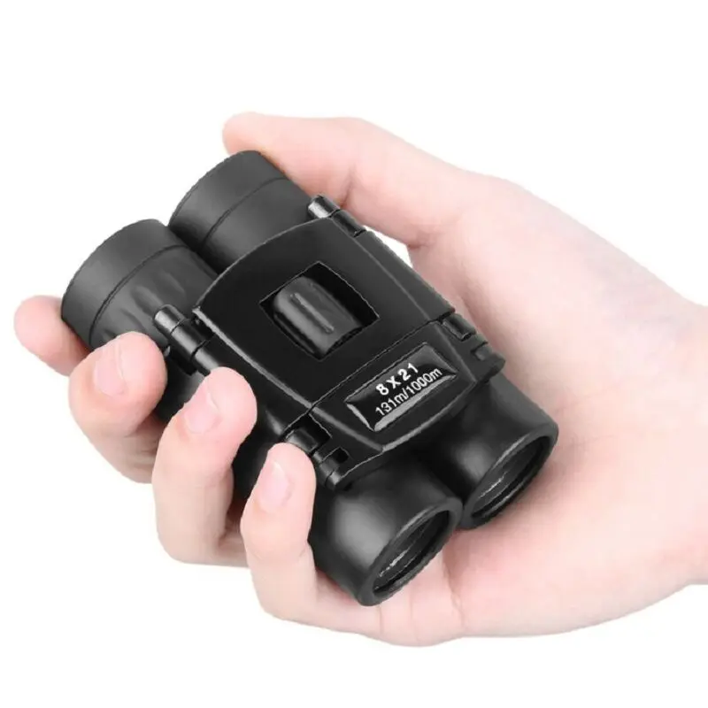 8x21 Compact Zoom Binoculars Long Range 1000m Folding HD Powerful Mini Telescope BAK4 FMC Optics Hunting Sports Camping
8x21 Compact Zoom Binoculars Long Range 1000m Folding HD Powerful Mini Telescope BAK4 FMC Optics Hunting Sports Camping