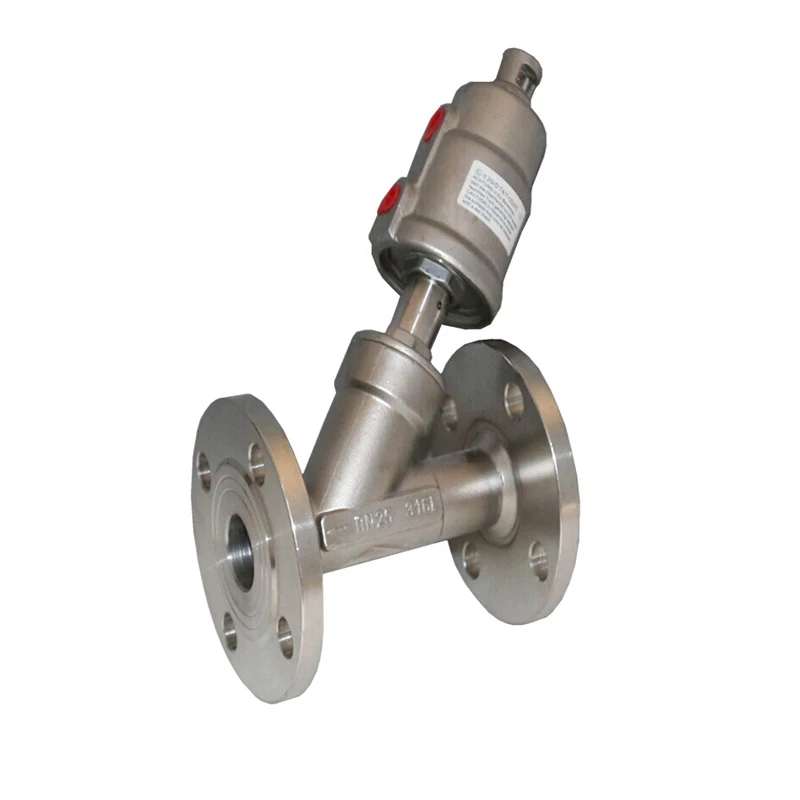 3/4" Flange Type Stainless Steel 304 Single Acting Air Actuated Angle Seat Valve Normally Closed PTFE Sealing
3/4" Flange Type Stainless Steel 304 Single Acting Air Actuated Angle Seat Valve Normally Closed PTFE Sealing