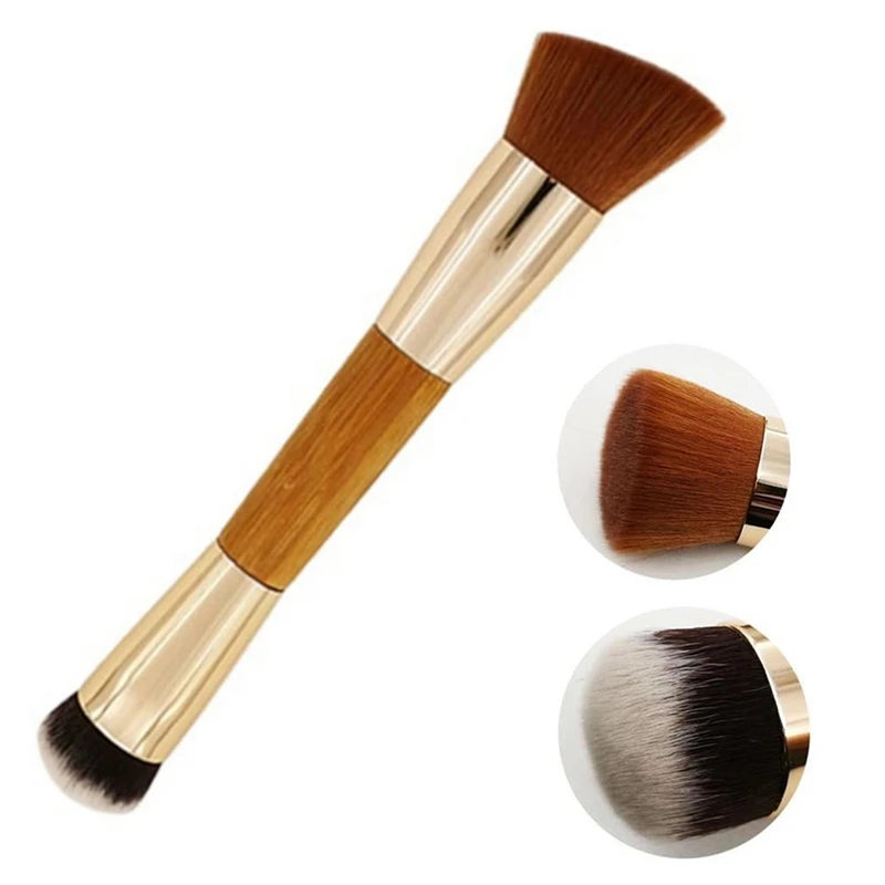 1 PC Professional Blush Power Brush Double Head Face Makeup Brush Round Head Foundation Highlighter Bronze Powder Brush
1 PC Professional Blush Power Brush Double Head Face Makeup Brush Round Head Foundation Highlighter Bronze Powder Brush