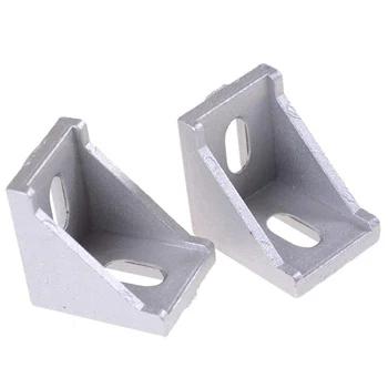 20Pcs/ Lot 3030 Corner Brackets Fasten L Connector For 3030 Aluminum Profile Corner Fittings Angle Decorative Accessories
20Pcs/ Lot 3030 Corner Brackets Fasten L Connector For 3030 Aluminum Profile Corner Fittings Angle Decorative Accessories