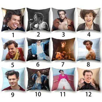 Harry Styles Pillow Cover Home Cotton Cushion Cover 45*45cm Decoratives Cushions For Sofa Seater Covers Car Pillow Case
Harry Styles Pillow Cover Home Cotton Cushion Cover 45*45cm Decoratives Cushions For Sofa Seater Covers Car Pillow Case
