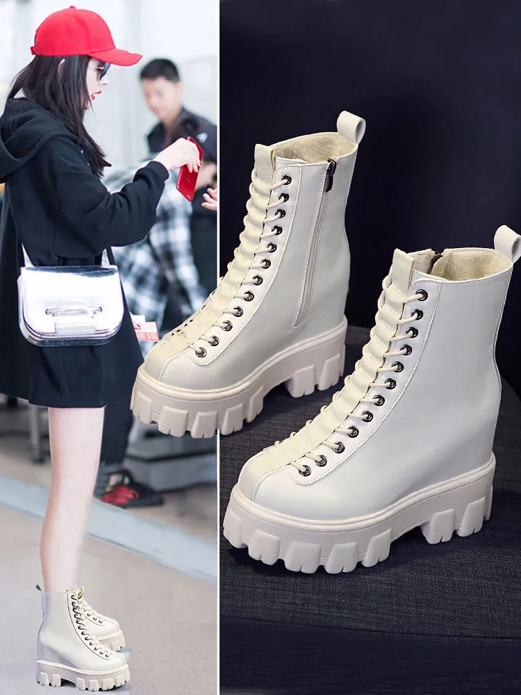 Martin boots women's tube England wind autumn 2019 autumn and winter joker with fleece tide shoes increased thin ankle boots
Martin boots women's tube England wind autumn 2019 autumn and winter joker with fleece tide shoes increased thin ankle boots