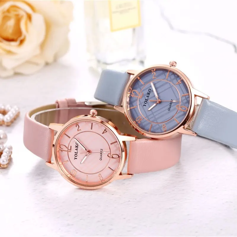 College Style Simple Women's Quartz Watch Leather Strap Creative Watch PU Belt Female Solid Color Clock Watch 8 Color Relogio
College Style Simple Women's Quartz Watch Leather Strap Creative Watch PU Belt Female Solid Color Clock Watch 8 Color Relogio