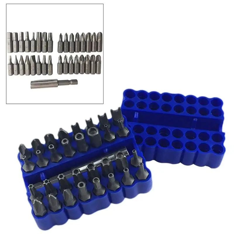 WINOMO 33Pcs Torx Hex Star Screwdriver With Bit Holder Durable Security Bit Set Home Hand Tools Multitool High Quality
WINOMO 33Pcs Torx Hex Star Screwdriver With Bit Holder Durable Security Bit Set Home Hand Tools Multitool High Quality