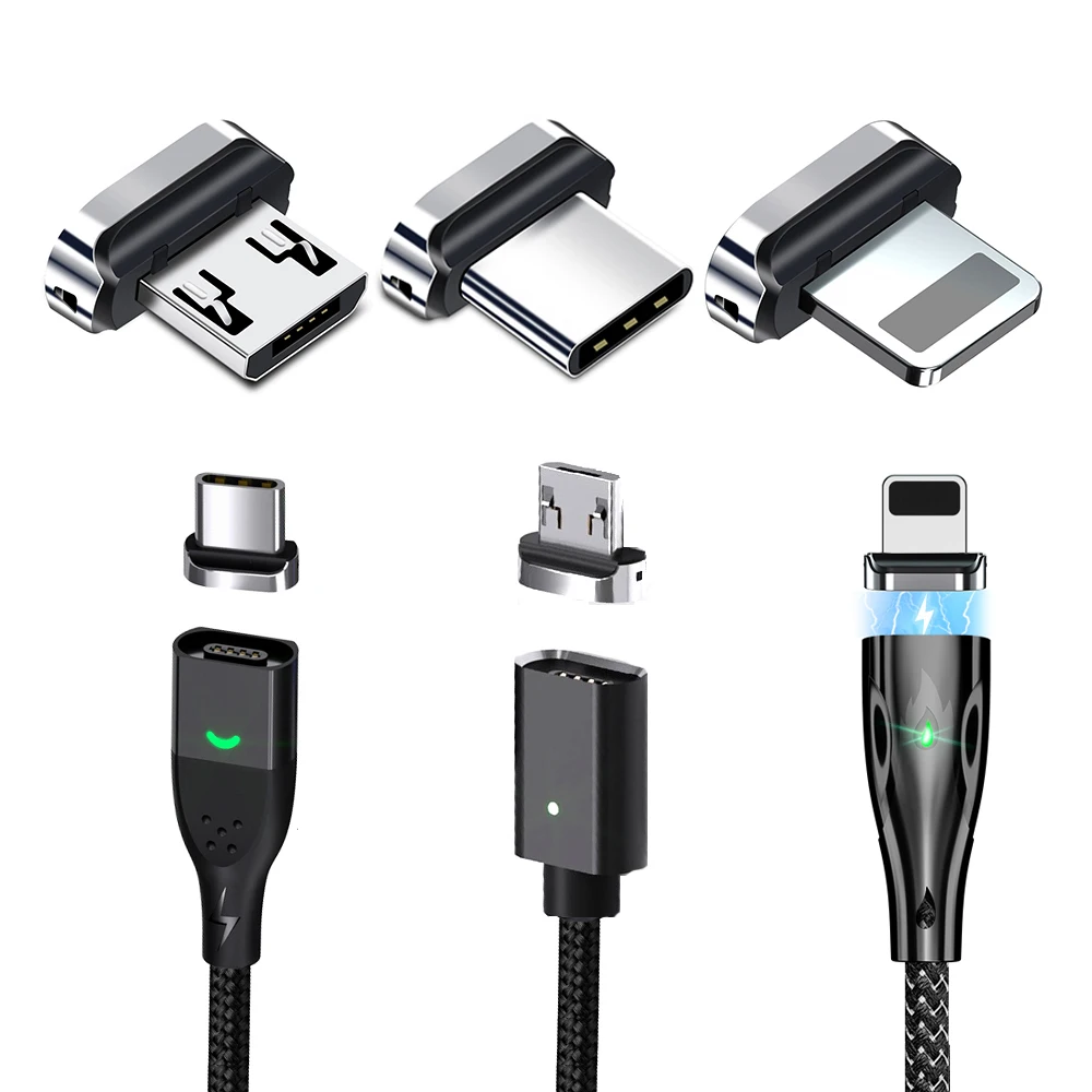 Magnetic Cable Adapter for ANMONE FONKEN 4-Pin Magnetic Charger Cable Tips Magnet Connector for iPhone Micro USB Type C Cable
Magnetic Cable Adapter for ANMONE FONKEN 4-Pin Magnetic Charger Cable Tips Magnet Connector for iPhone Micro USB Type C Cable