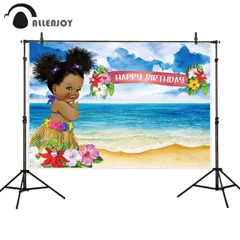 Allenjoy Watercolor Beach Photo Props Happy Birthday Tropical Flowers Leaves Sea Photozone Summer Princess Photography Backdrop
Allenjoy Watercolor Beach Photo Props Happy Birthday Tropical Flowers Leaves Sea Photozone Summer Princess Photography Backdrop